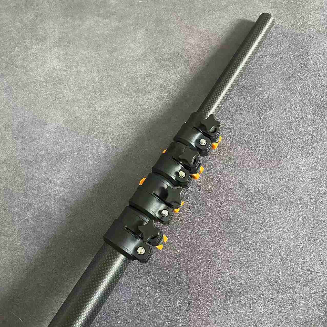 Carbon-telescopic-tube-clamp