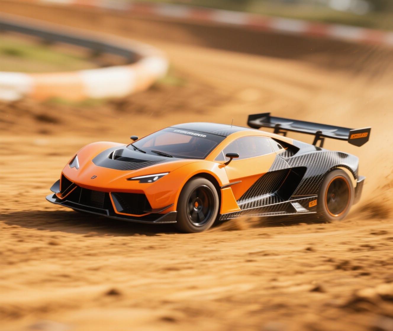 alt="RC hobbyist installing carbon fiber chassis upgrade"
