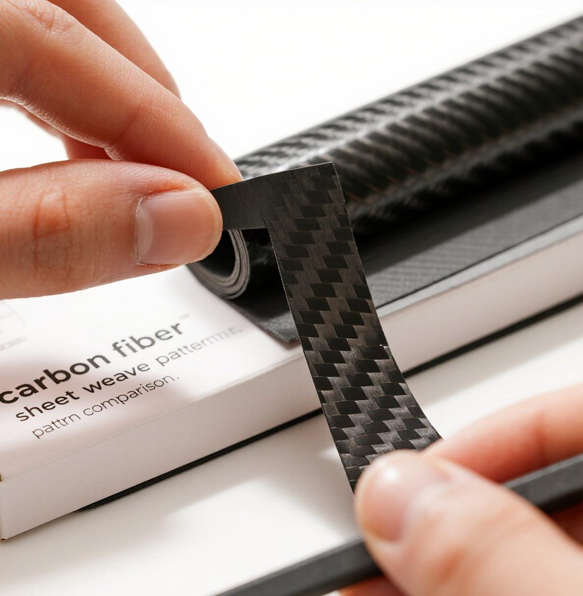"braided carbon fiber weave structure"