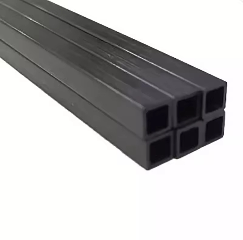 "comparison of square carbon fiber tube and rectangular tube"