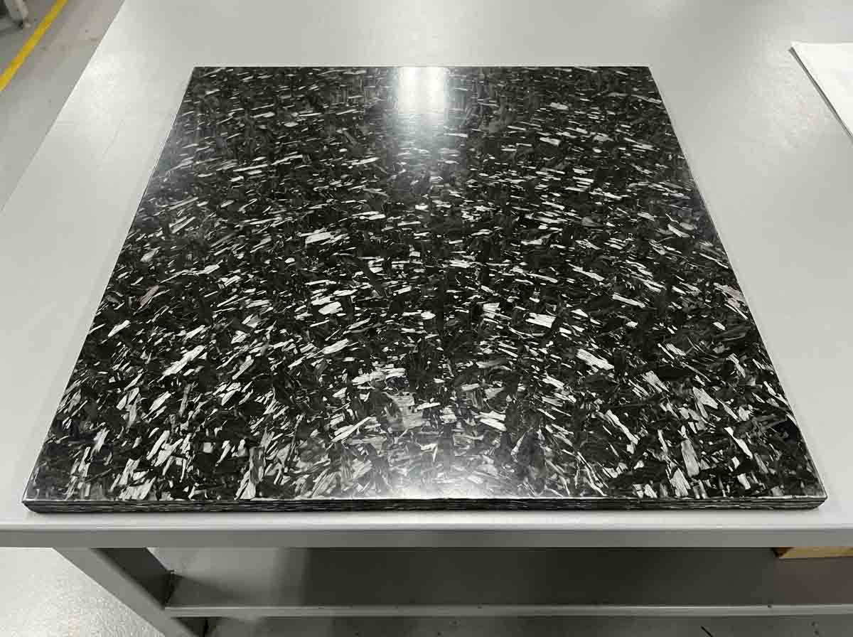 Forged Carbon Fiber Sheet