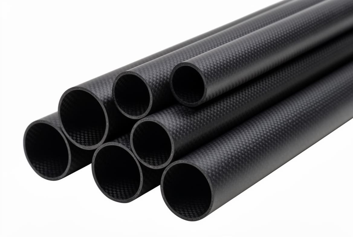 carbon fiber fabric tube for lightweight structural applications