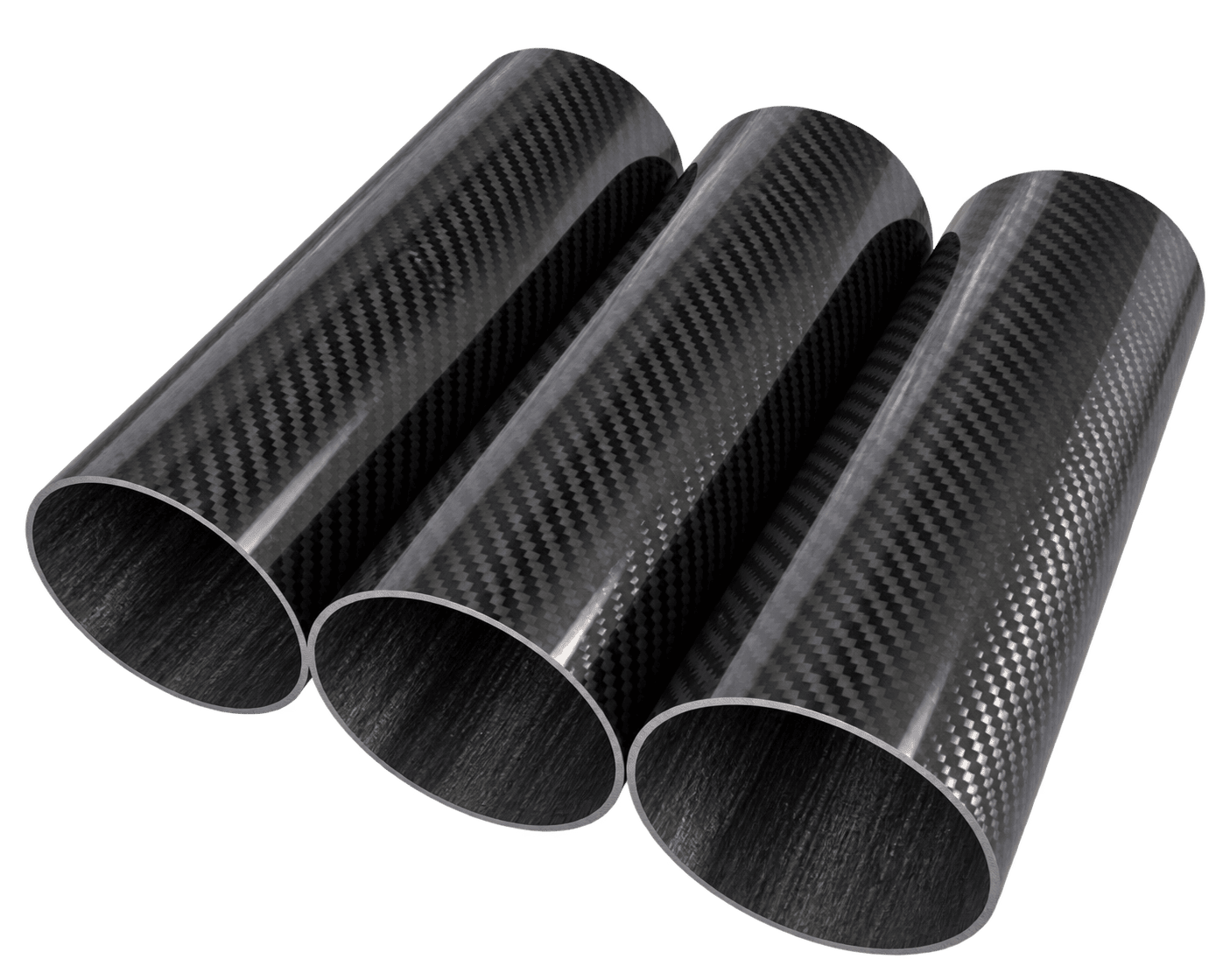 large diameter carbon fiber tube for industrial applications
