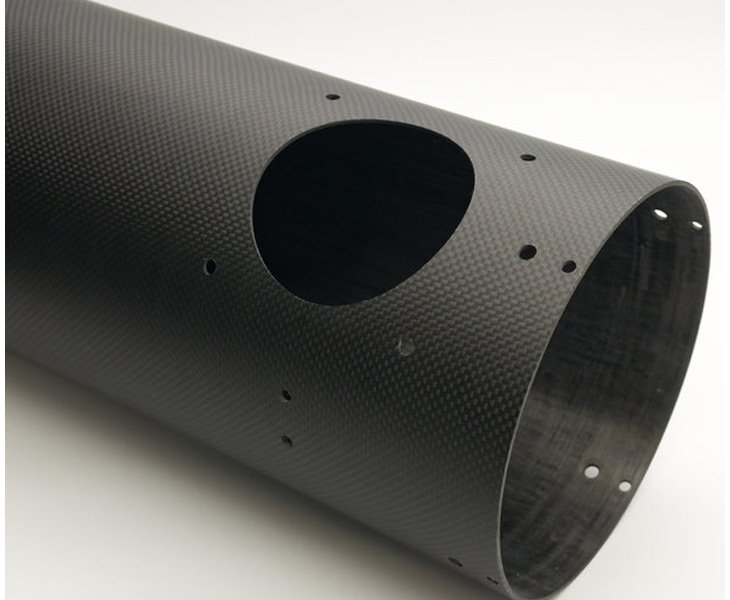 roll wrapped carbon fiber pipe manufacturing