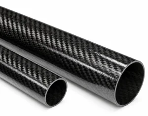 Carbon fiber tubes for glider tail boom with V-tail alignment fixture
