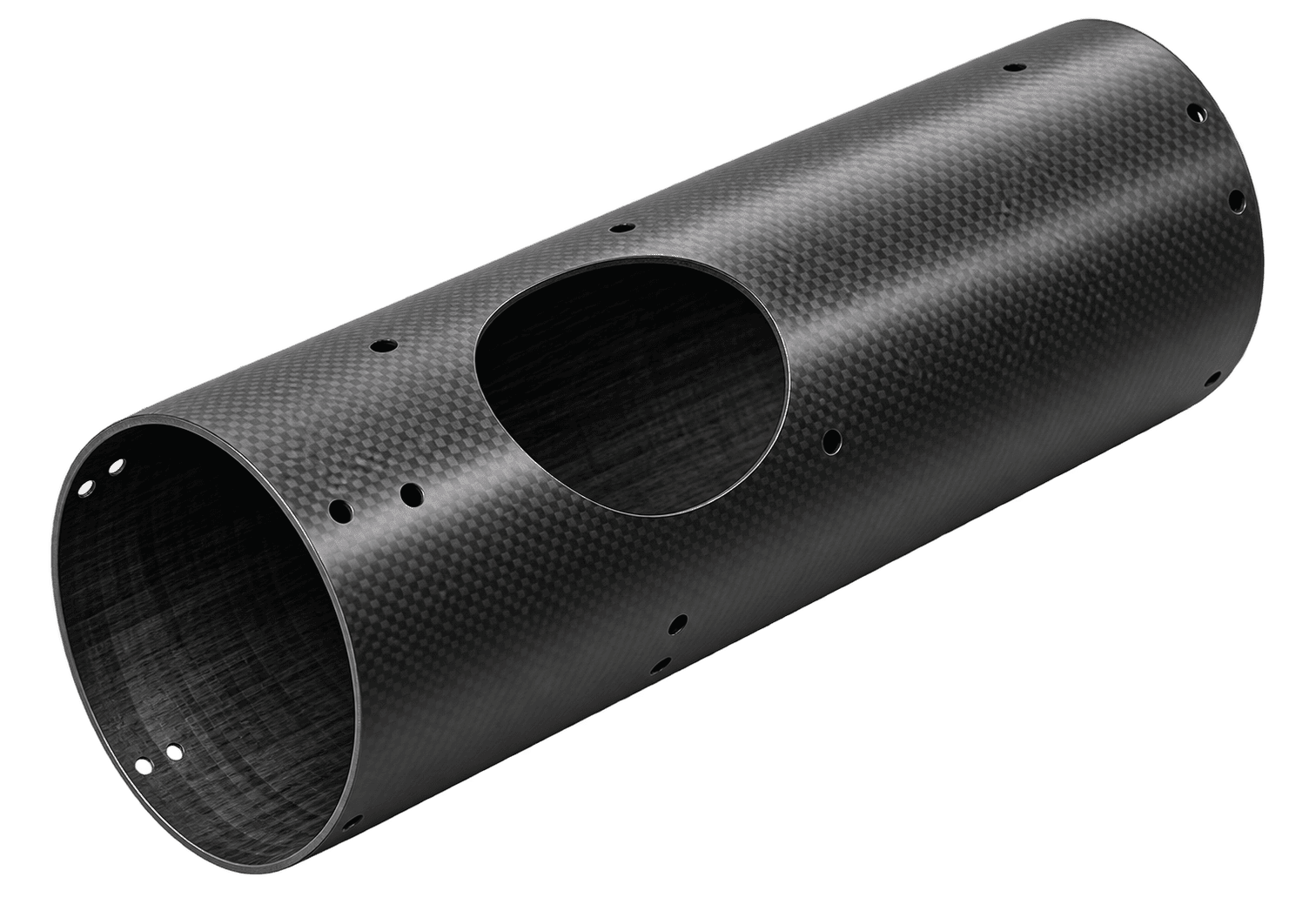 Large diameter carbon fiber tube product photo