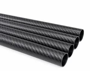 T800 carbon fiber tube with matte 3K twill surface finish