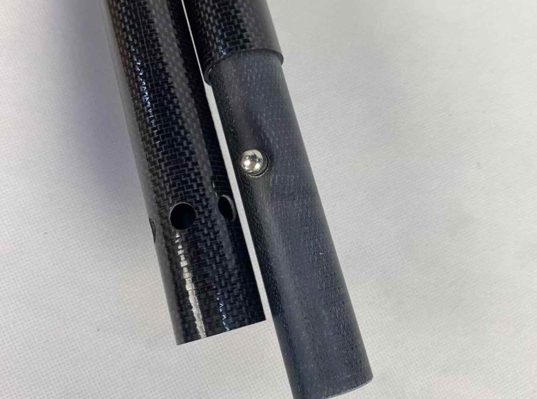 Karbon-teleskopisk-rør-ryggradsknapp Carbon-telescopic-tube-spine-button
