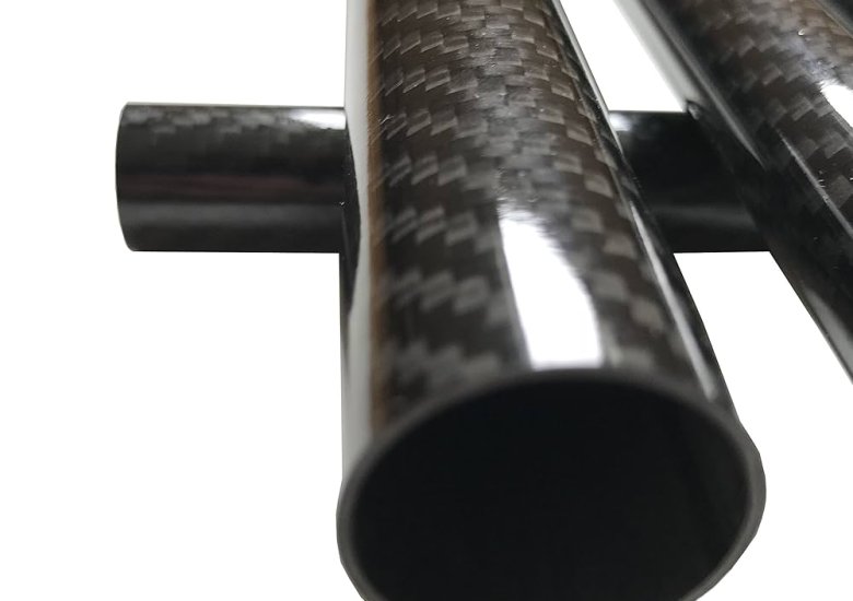 "4 inch carbon fiber round tube aerospace bracing"